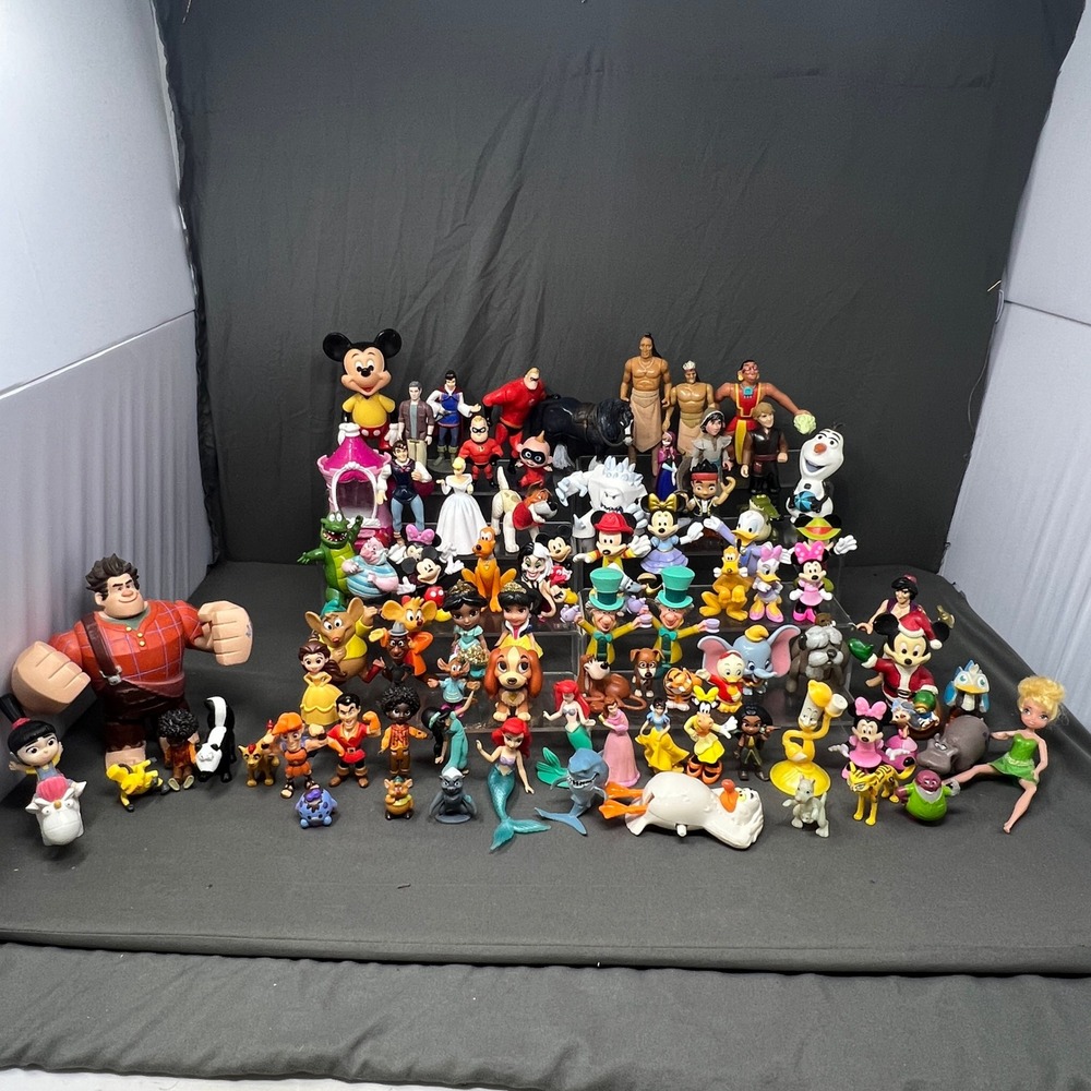 Disney Pixar Figures Mixed Bundle Lot 5+ Lbs Toy Collection Characters